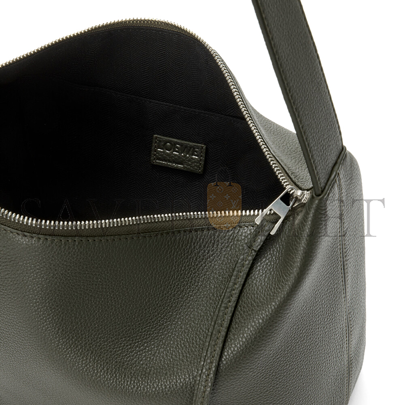 LOEWE MEDIUM LOOP HOBO IN SUPPLE GRAINED CALFSKIN BB22CMDX01 (26*24.5*13cm)